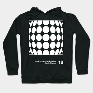 Panic Blooms - Minimalist Style Graphic Design Hoodie